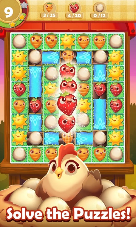 Farm Heroes Saga screenshot 4 — Saga map progression