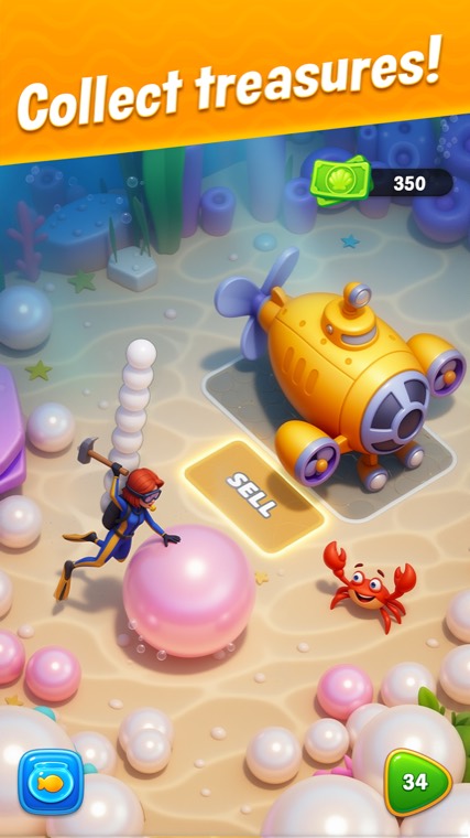 Fishdom screenshot 4 — Fish and tank themes