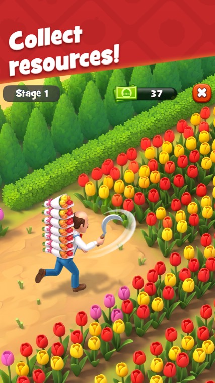 Gardenscapes gameplay screenshot