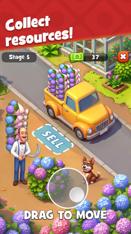 Gardenscapes screenshot 4 — Decorating choices