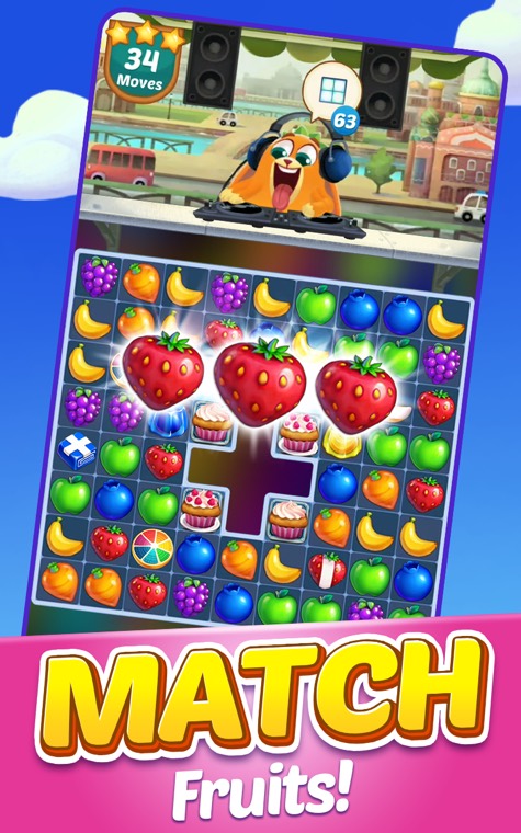 Juice Jam screenshot 2 — Order list at the top